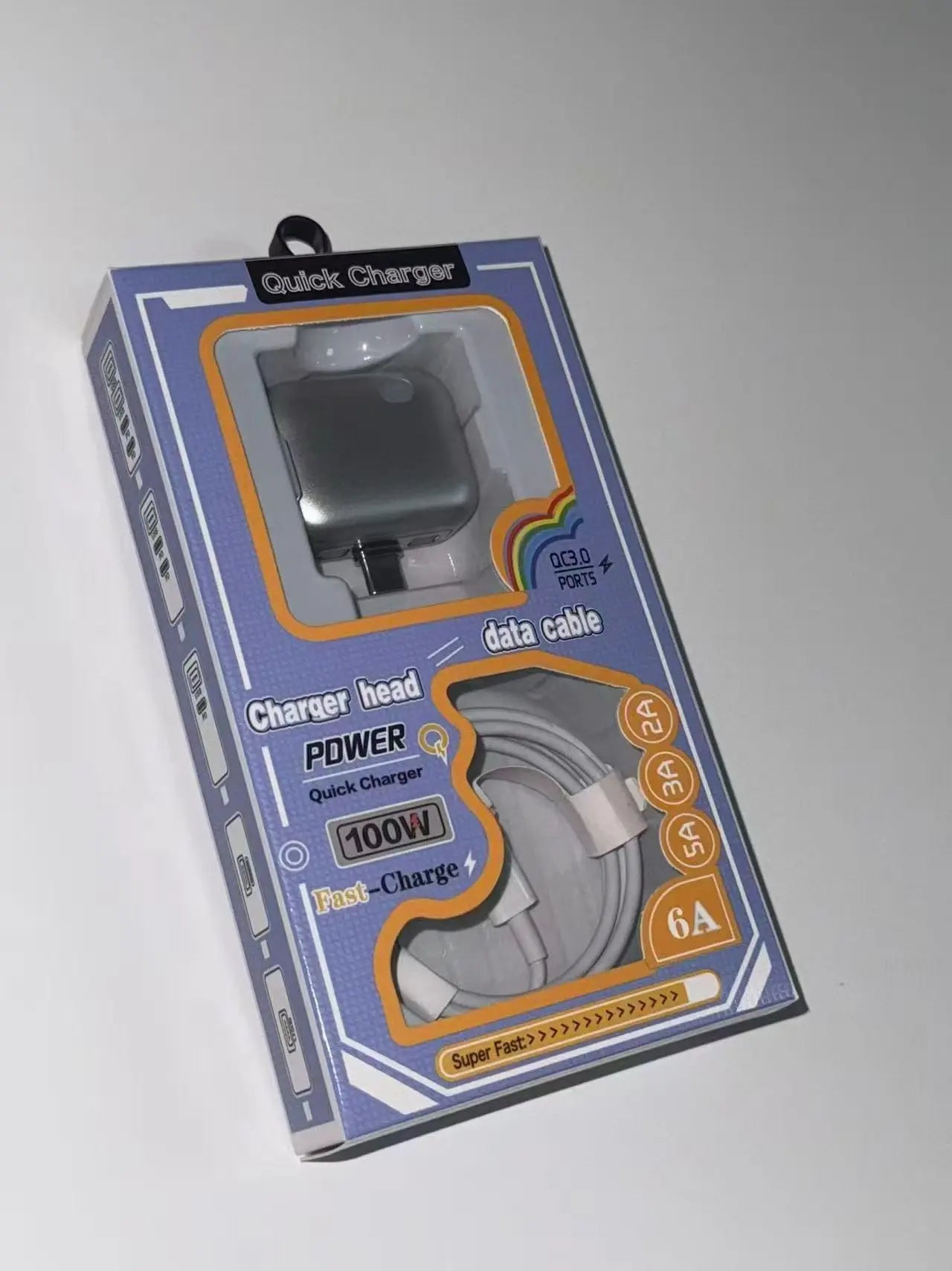 140W Smart Full Charge Self-Cut Type-C Adapter, Universal Auto Disconnect for Night Charging, Overcharge Prevention Separator