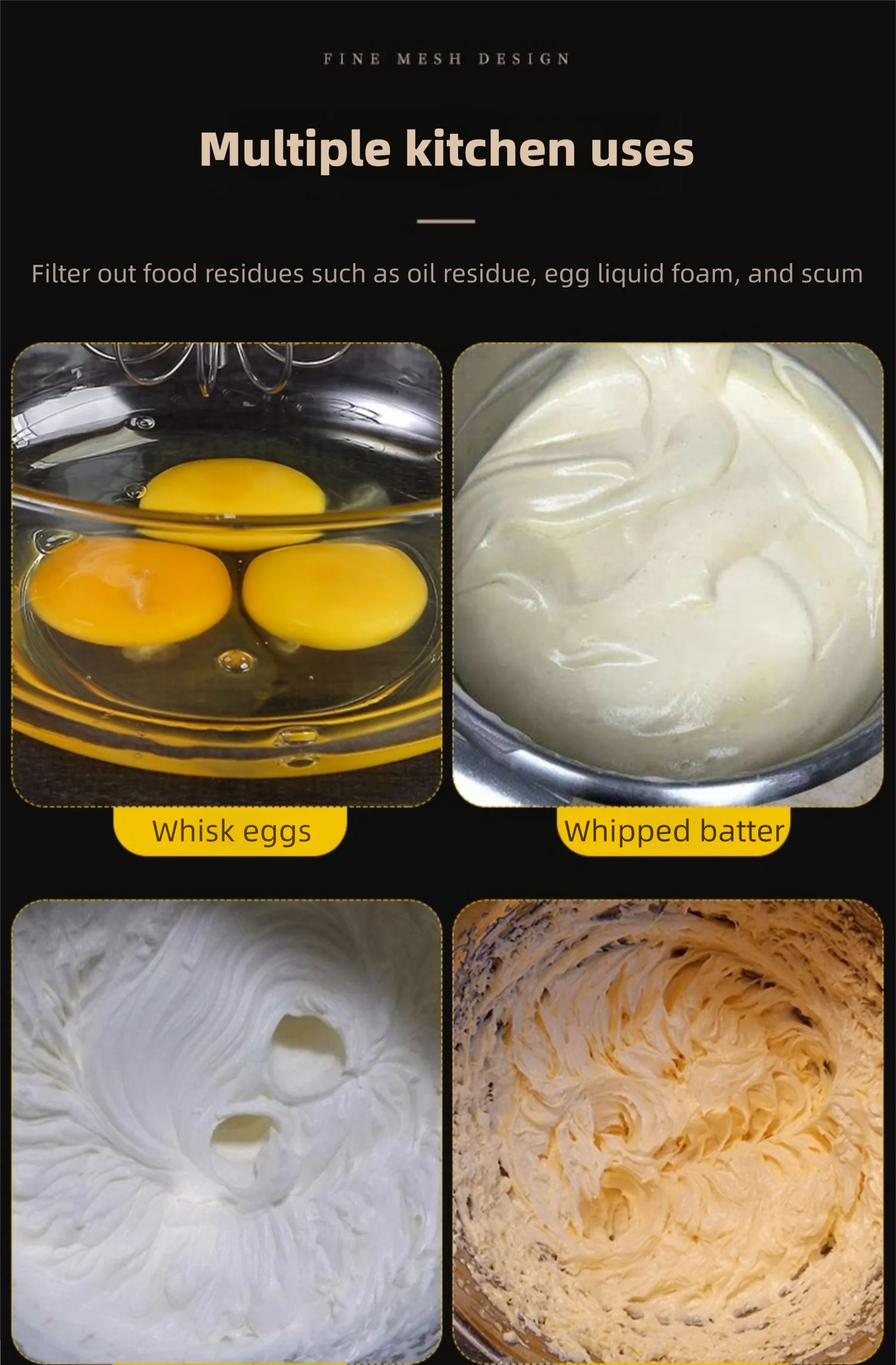 Handheld Semi Automatic Egg Blender Coffee Milk Mixer Manual Pressure Rotary Kitchen Tool Essential for Baking Cooking