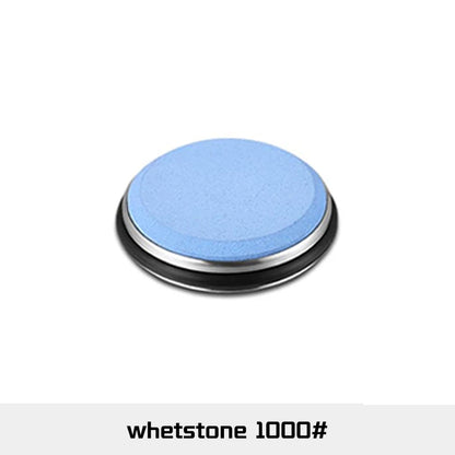 Rolling Knife Sharpener Double Sided Diamond Sharpening Stone 15/20° Degree Magnetic Angle Roller Sharpening for Kitchen Knives
